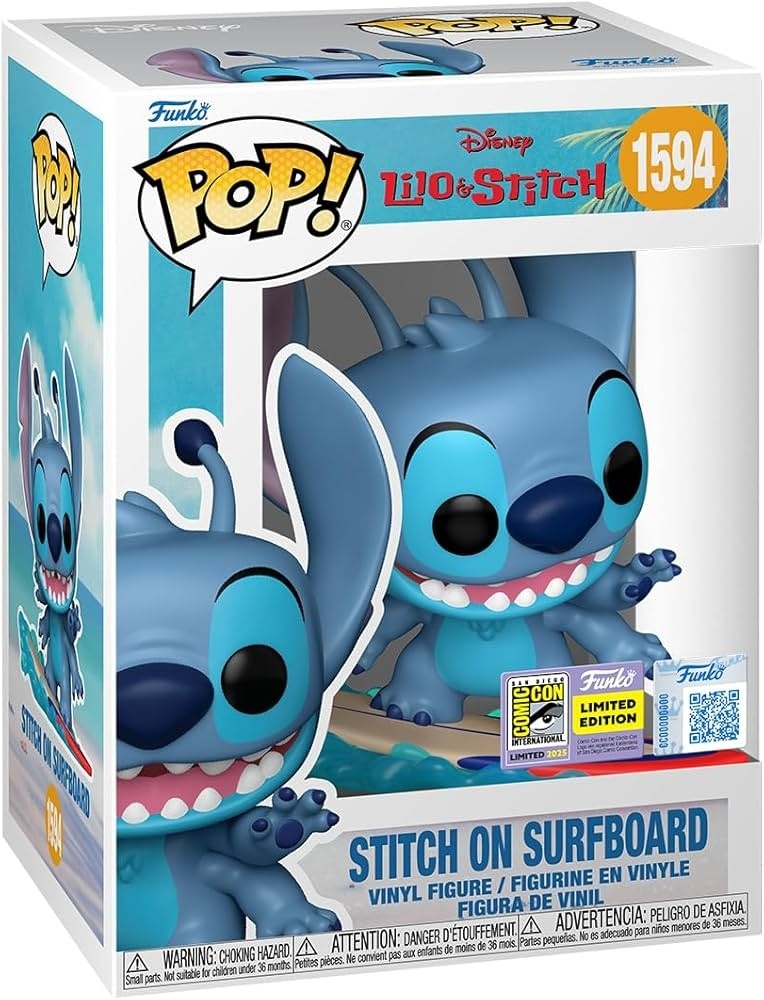 Disney's Lilo & Stitch POP! - Stitch on Surfboard #1594