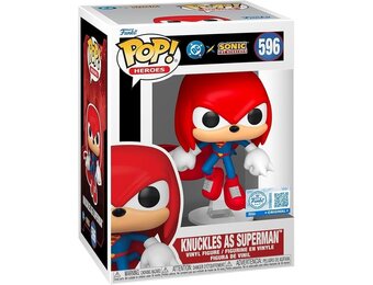 DC x Sonic the Hedgehog POP! - Knuckles as Superman #596