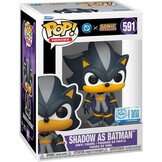 DC x Sonic the Hedgehog POP! - Shadow as Batman #591