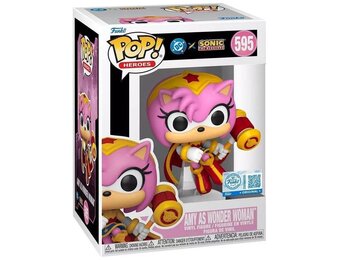 DC x Sonic the Hedgehog POP! - Amy as Wonder Woman #595