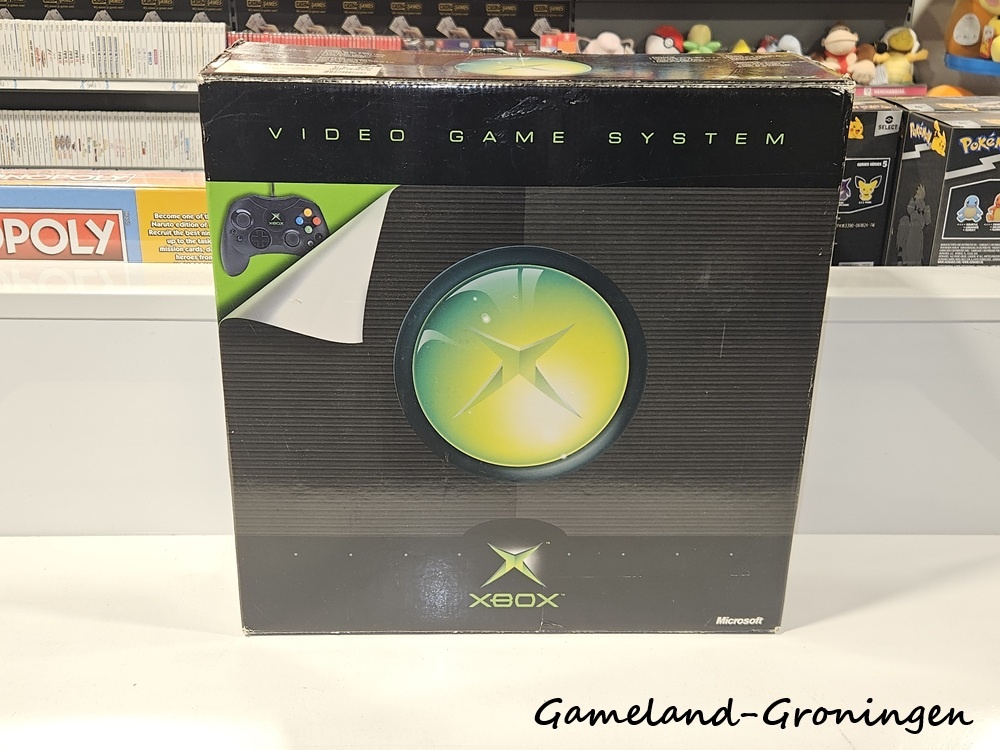 Xbox met Controller & Bedrading (Complete)