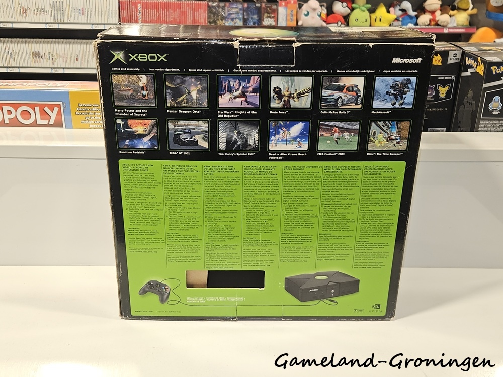 Xbox met Controller & Bedrading (Compleet)