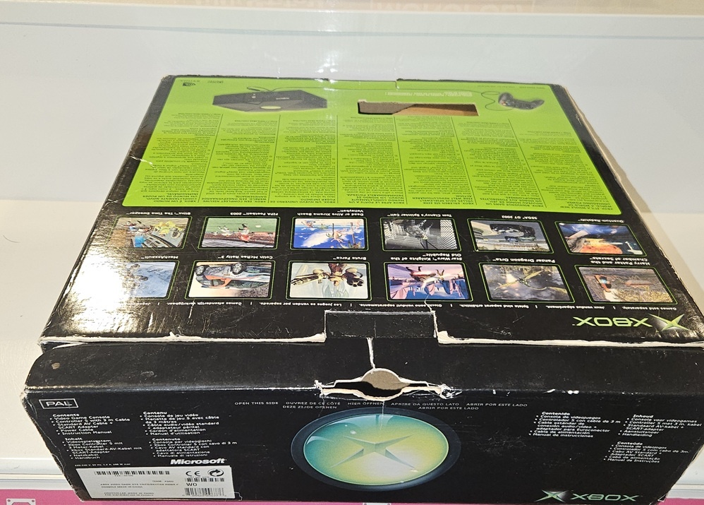 Xbox met Controller & Bedrading (Compleet)