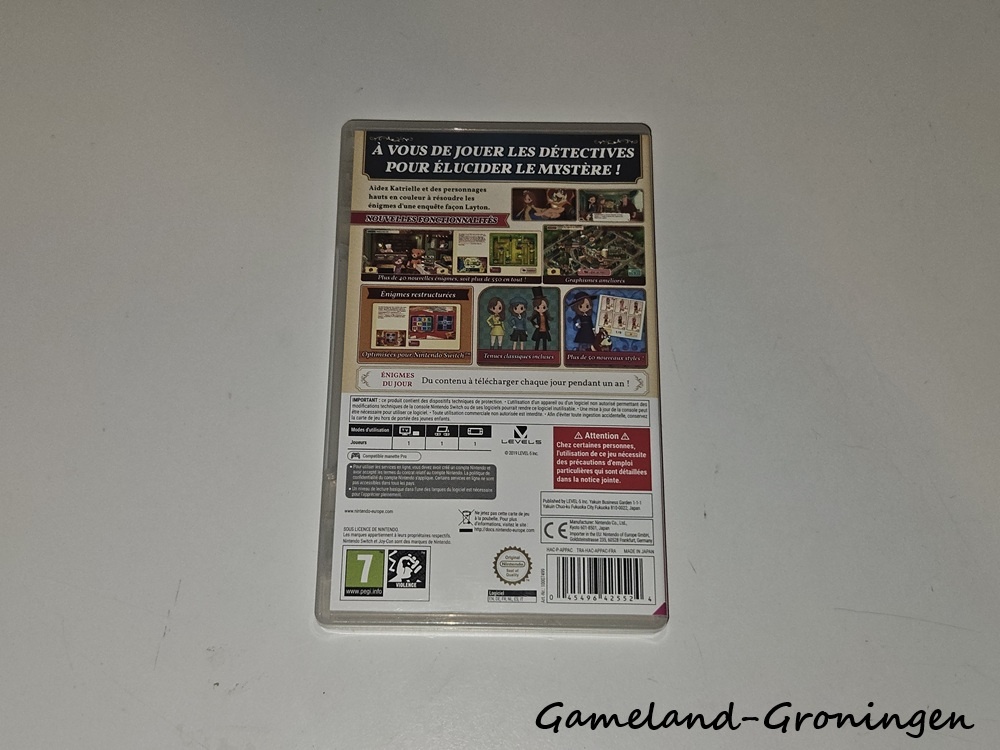Layton's Mystery Journey: Katrielle en het Miljonairscomplot - Deluxe Edition (Complete, FRA)