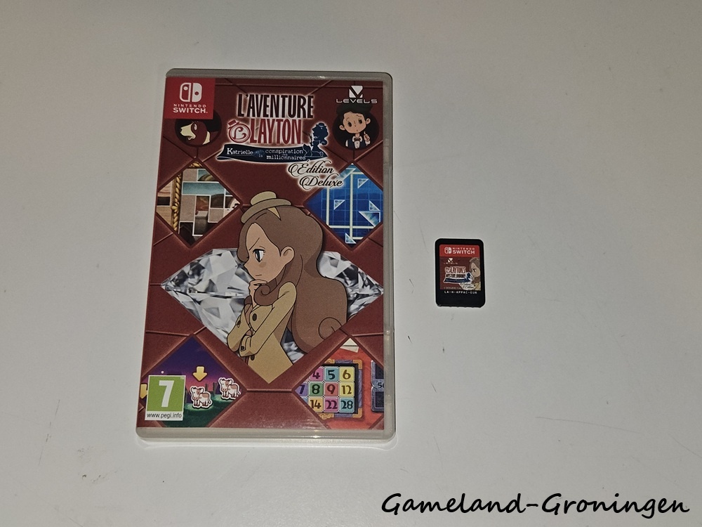 Layton's Mystery Journey: Katrielle en het Miljonairscomplot - Deluxe Edition (Complete, FRA)
