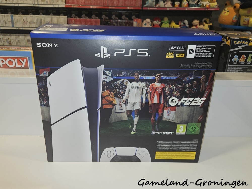 PlayStation 5 Slim Digital Console 1TB met Controller & Bedrading (Boxed)