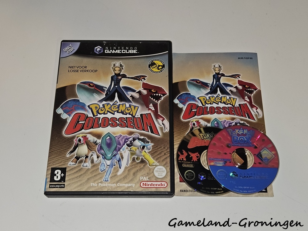 Pokemon Colosseum + Pokemon Box (Boxed, HOL)