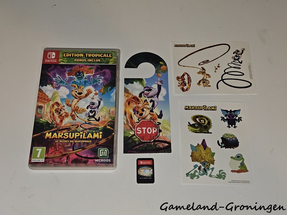 Marsupilani Le Secret du Sarcophage Tropical Edition (Compleet, FRA)