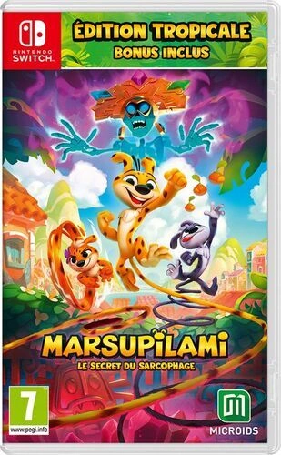 Marsupilani Le Secret du Sarcophage Tropical Edition (Compleet, FRA)