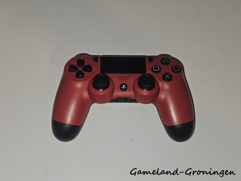 Sony Wireless Dualshock PlayStation 4 Controller (Rood/Zwart)