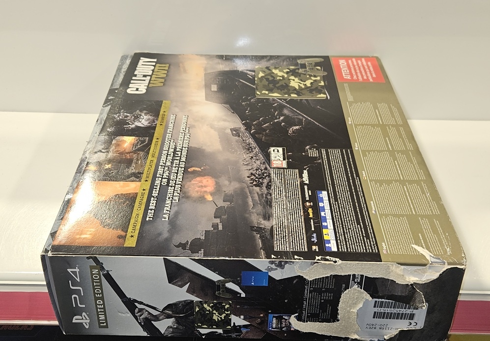 PlayStation 4 Slim 1TB with Controller & Wiring (Boxed, Camo Edition)