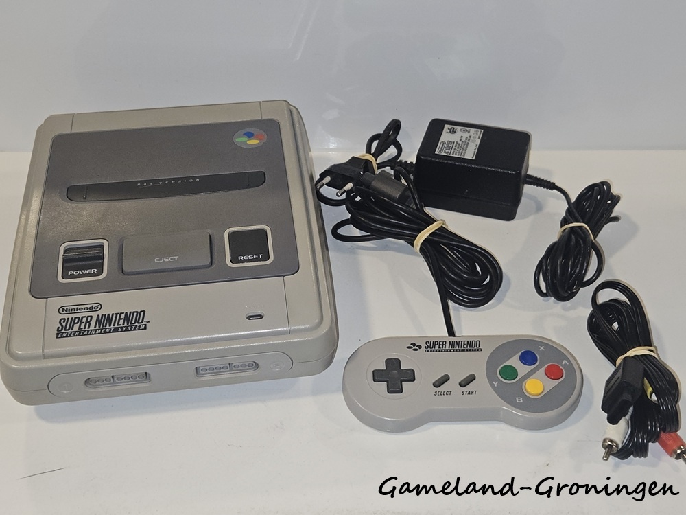 Super Nintendo met Controller & Bedrading