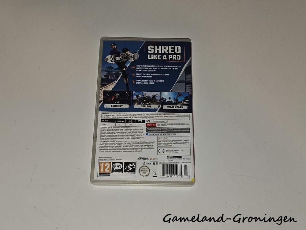 Tony Hawk's Pro Skater 3+4 (Complete, UXP)