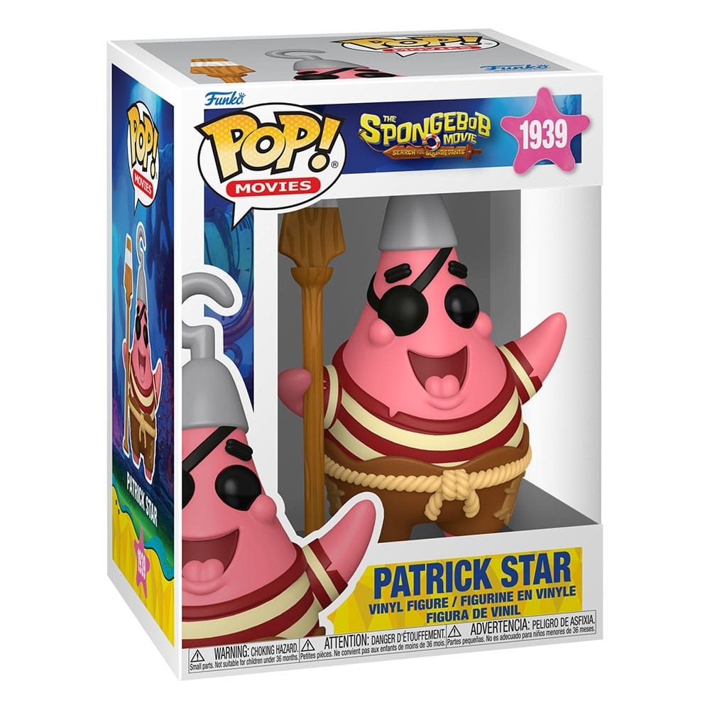 The SpongeBob Movie 2025 POP! - Patrick Star Pirate #1939
