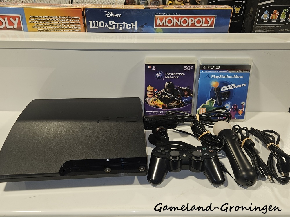 PlayStation 3 Slim 320GB + PlayStation Move Starter Pack (Boxed)