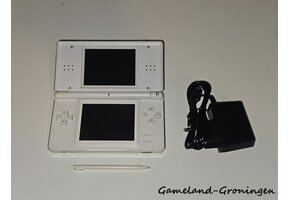 Nintendo DS Lite met Stylus & Oplader (Wit)