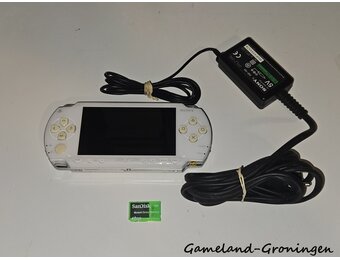 PSP Phat 1004 met Memorystick & Oplader (Wit)
