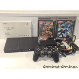 PlayStation 2 Slimline Ratchet & Clank 2 + Jak II Pack (Boxed, Zwart)