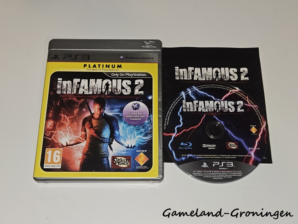 inFamous 2 (Compleet, Platinum)