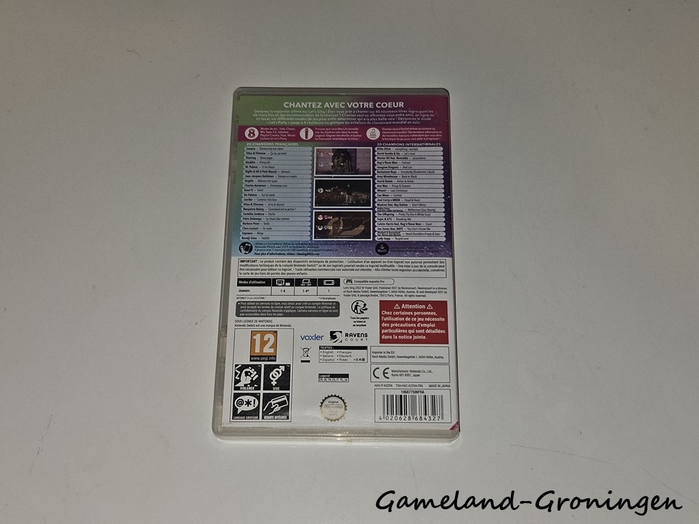 Let's Sing 2022 (Complete, FRA)