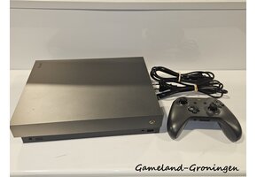 Xbox One X 1TB with 1 Controller & Wiring (Gold Rush Edition)