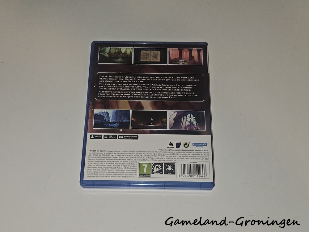 Greak Memories of Azur (Compleet)