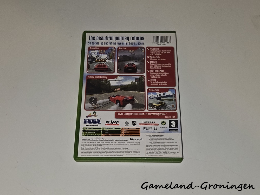 Outrun 2 with Music CD (Complete)