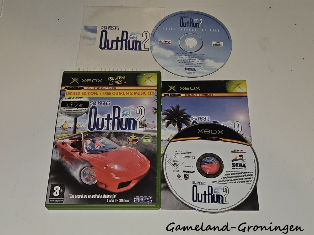 Outrun 2 with Music CD (Complete)
