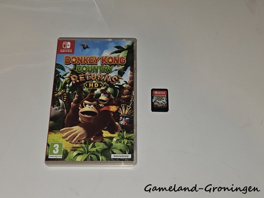 Donkey Kong Country Returns HD (Compleet, HOL)