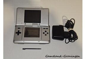 Nintendo DS Phat met Stylus & Oplader (Zilver)