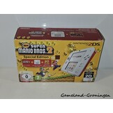 Nintendo 2DS Console Wit/Rood + New Super Mario Bros 2 (Boxed)