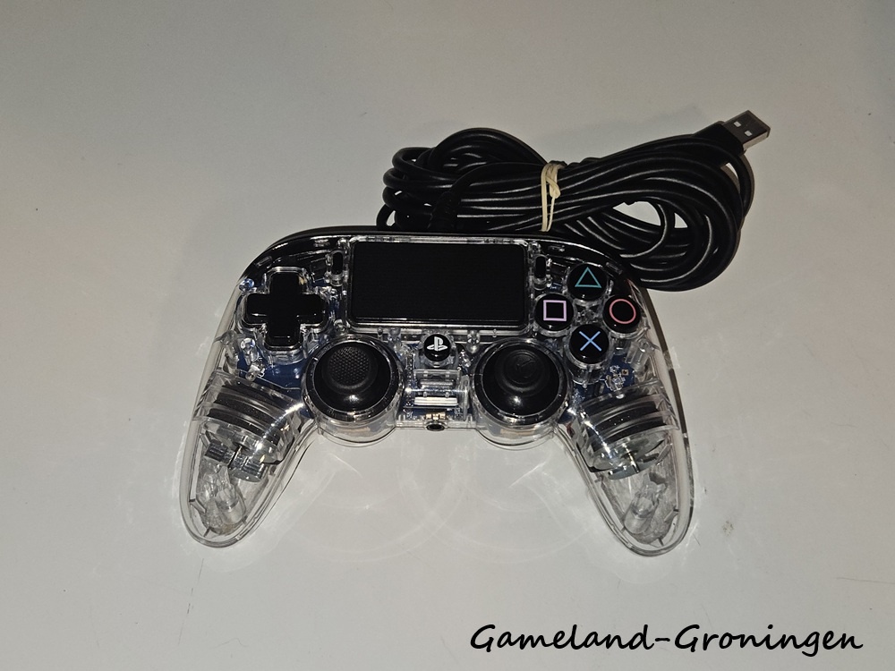 Nacon PS4 Compact Controller Wired (Transparant)
