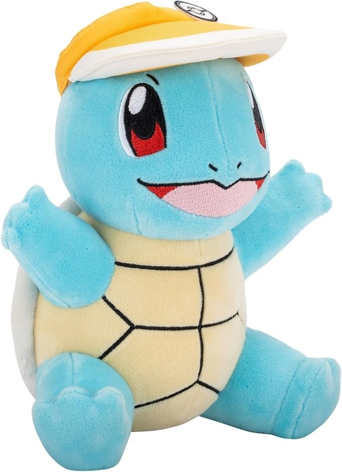 Pokémon - Squirtle with Sunvisor Plush 20 cm
