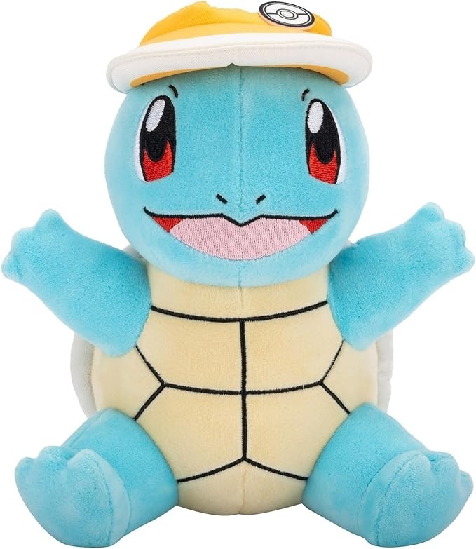 Pokémon - Squirtle with Sunvisor Plush 20 cm