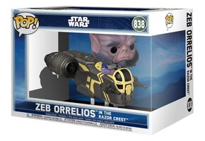 Star Wars The Mandalorian and Grogu Rides POP! - Zeb Orrelios in the Razor Crest #838
