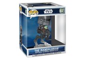 Star Wars The Mandalorian and Grogu Rides POP! - The Mandalorian with Grogu in Imperial Remnant AT-RT #837