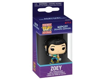 KPop Demon Hunters Pocket POP Sleutelhanger - Zoey