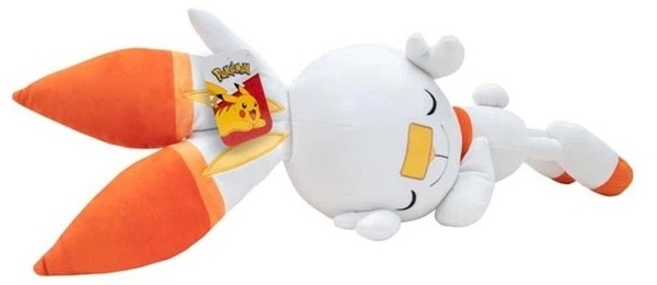 Pokémon - Sleeping Scorbunny Knuffel 46 cm
