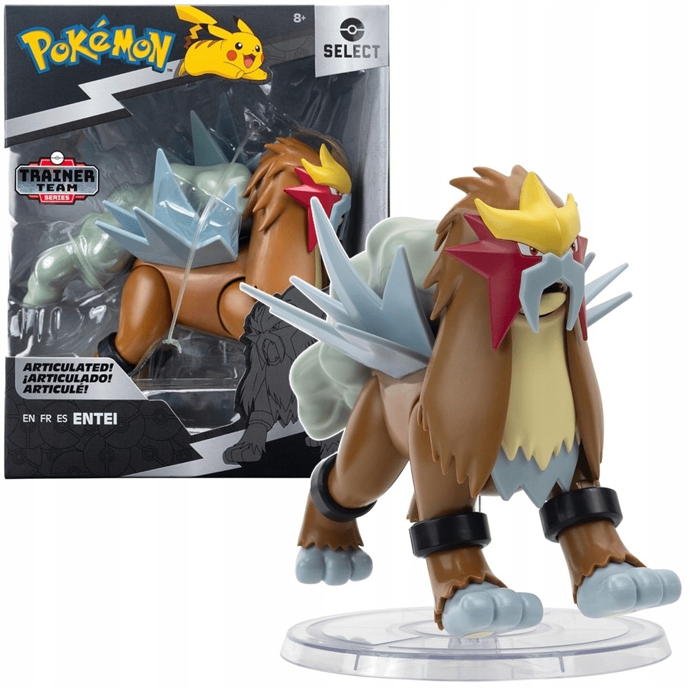 Pokémon - Super Articulated Figure - Entei 15 cm