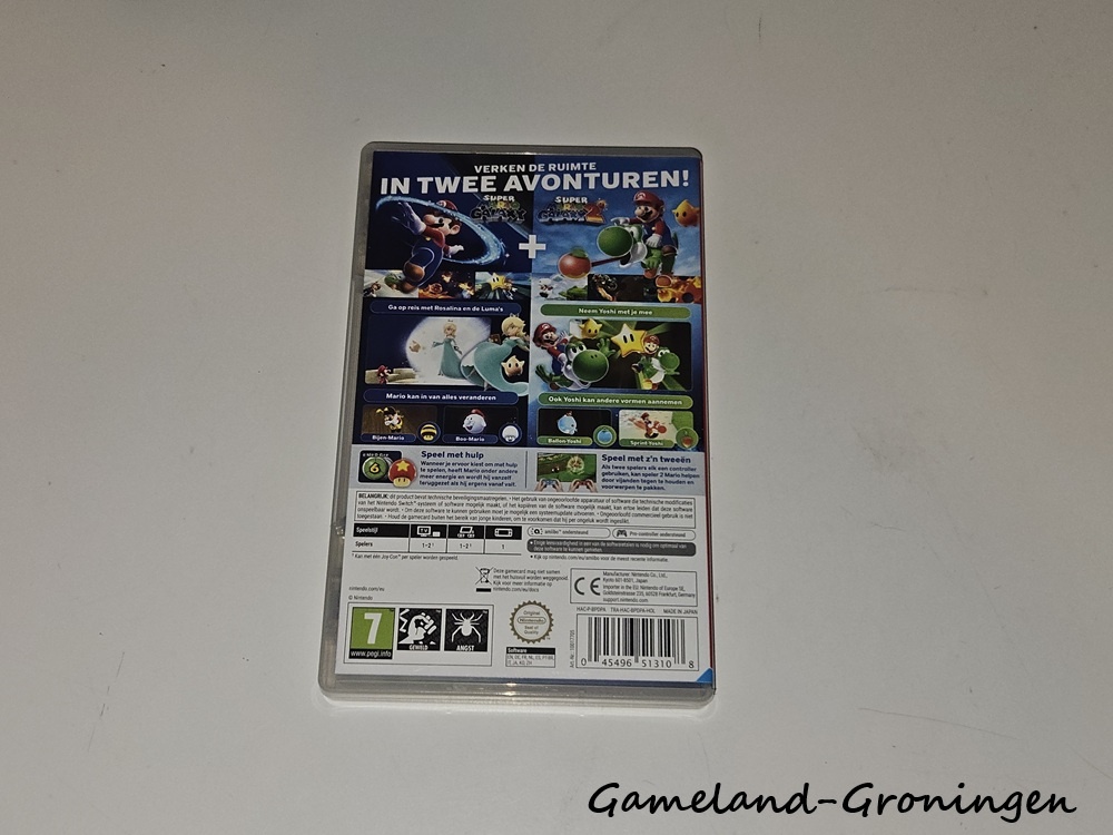 Super Mario Galaxy + Super Mario Galaxy 2 (Compleet, HOL)