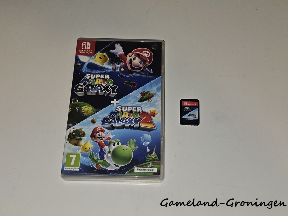 Super Mario Galaxy + Super Mario Galaxy 2 (Compleet, HOL)