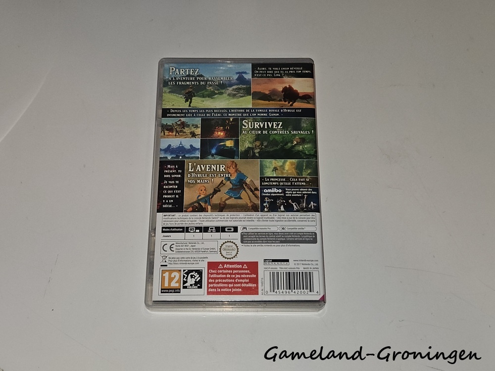 The Legend of Zelda Breath of the Wild (Complete, FRA)