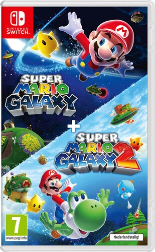 Super Mario Galaxy + Super Mario Galaxy 2 (Compleet, HOL)