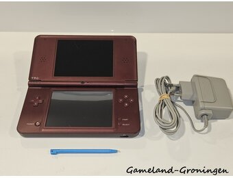 Nintendo DSi XL with Stylus & Charger (Wine Red)