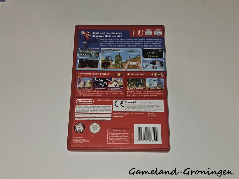 New Super Mario Bros Wii (Complete, FRA)