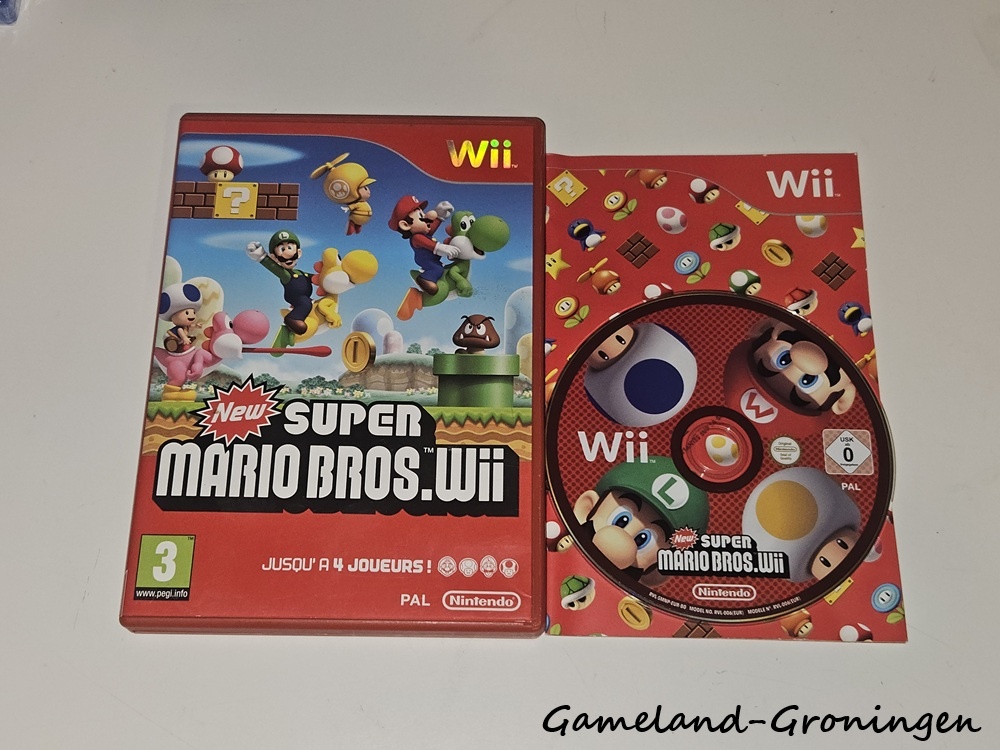 New Super Mario Bros Wii (Compleet, FRA)