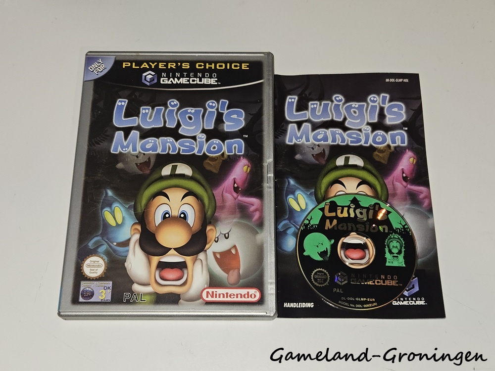 Luigi's Mansion (Compleet, Player's Choice, HOL)