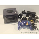 Nintendo GameCube met Controller & Bedrading (Paars)