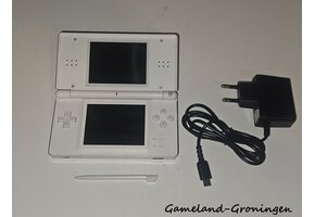 Nintendo DS Lite with Stylus & Charger (White)