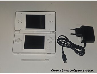 Nintendo DS Lite met Stylus & Oplader (Wit)
